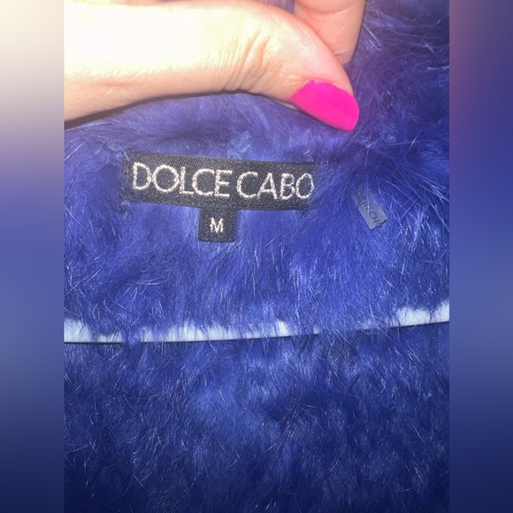 Real Rabbit Fur Vest - NWOT - Picture 2 of 4